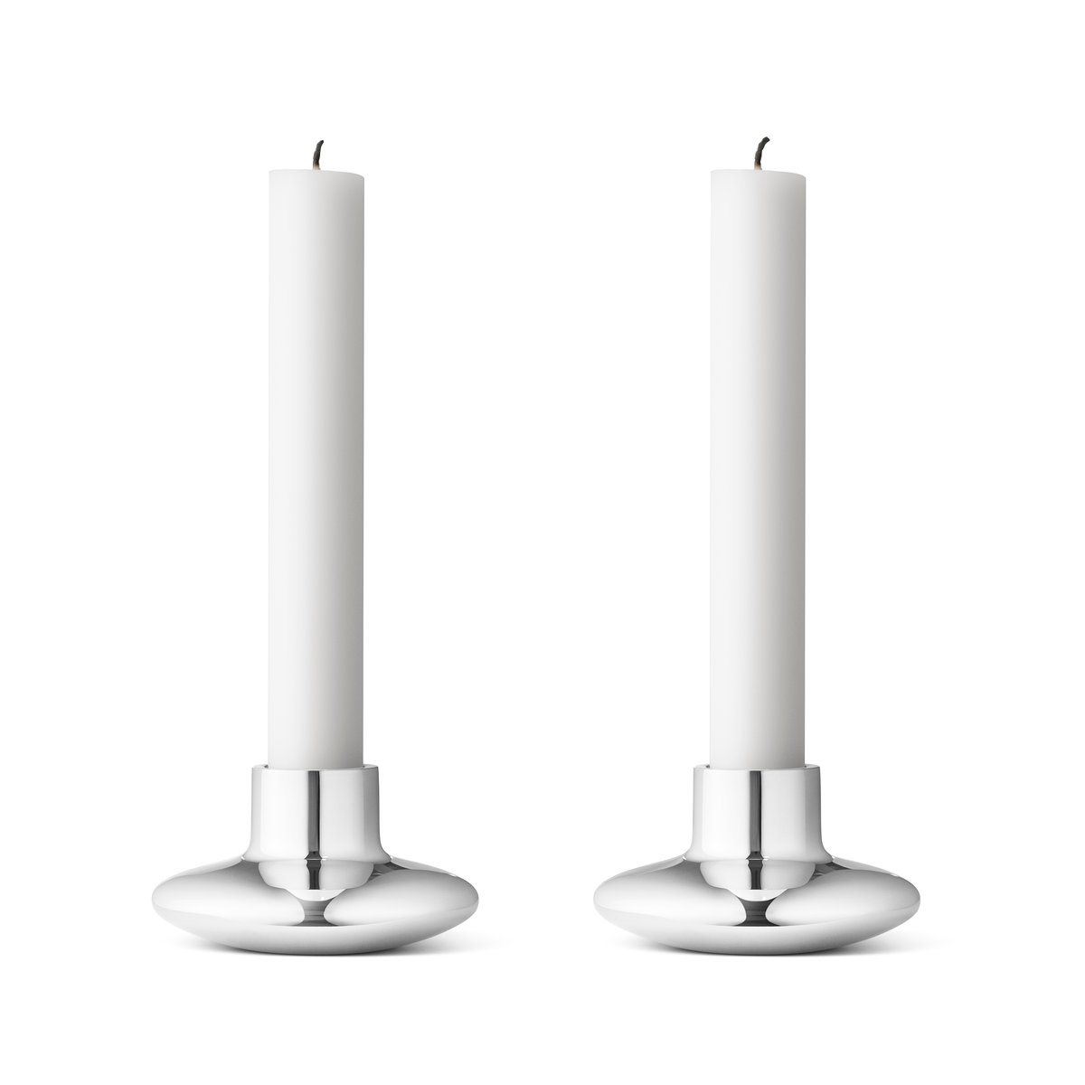 Georg Jensen - Henning koppel lysestake sett 2 stk