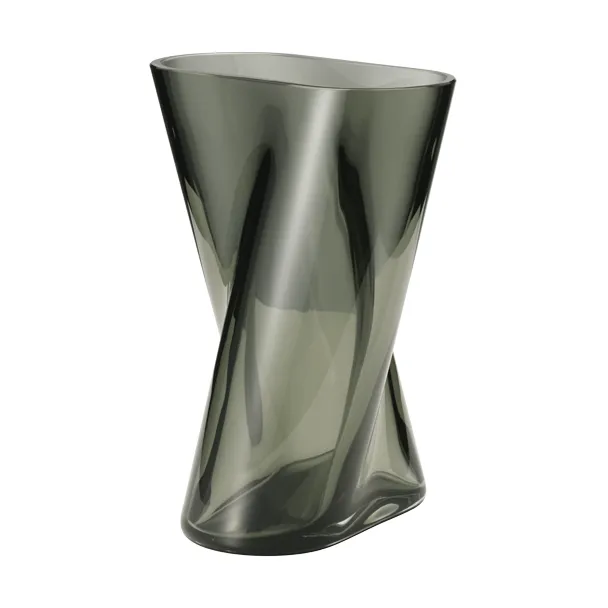 Lituus glassvase - Grå, liten - Georg Jensen