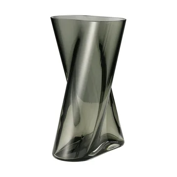 Lituus glassvase - Grå, stor - Georg Jensen