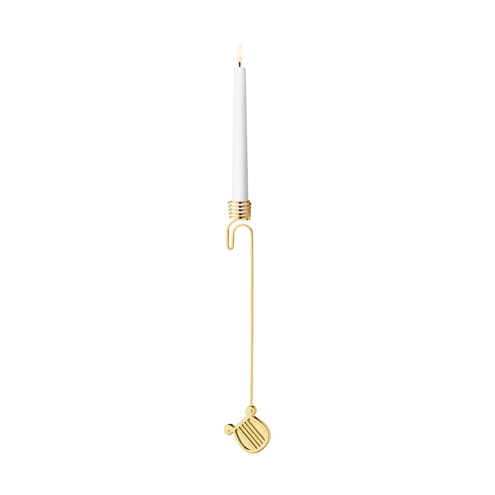 Georg Jensen lysestake for 2026 Harpe, gull