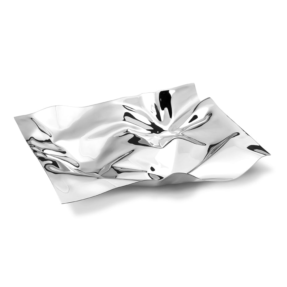 Georg Jensen - Panton Tray - Medium - Oppleggingsfat - Verner Panton - Sølv