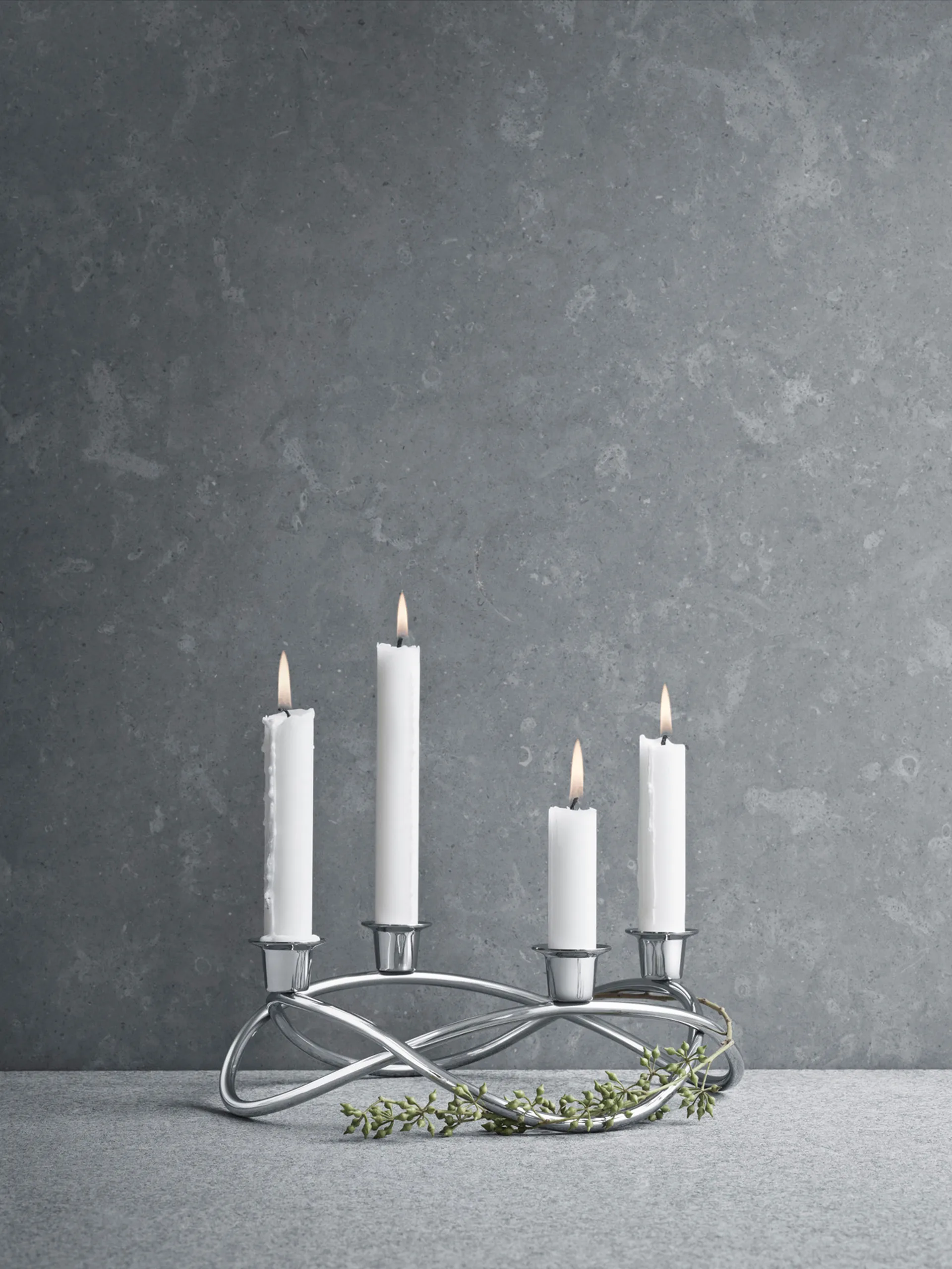 Season lysestake Ø26 cm, blank Georg Jensen