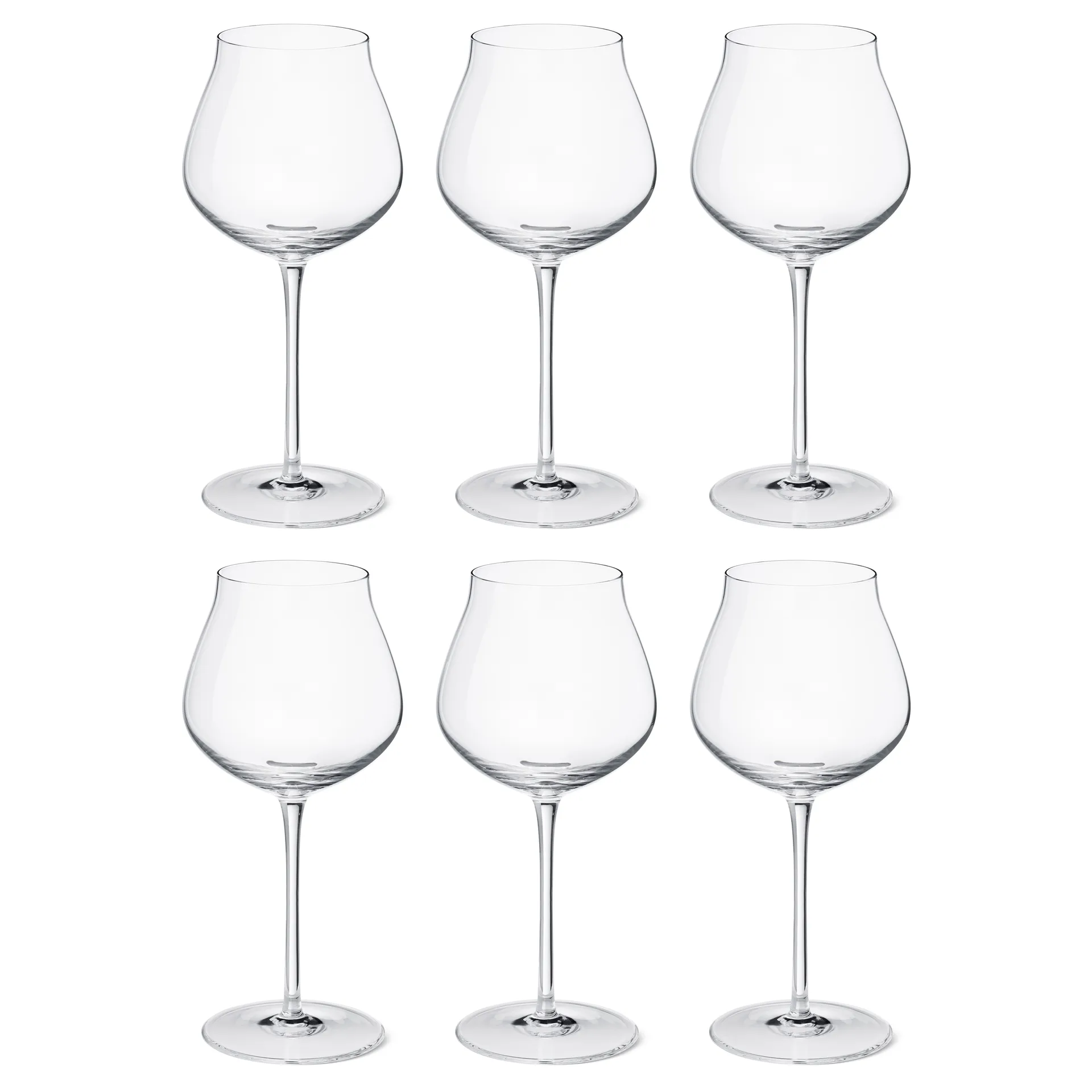 Sky rødvinsglass 50 cl 6-stk., Krystallinsk Georg Jensen