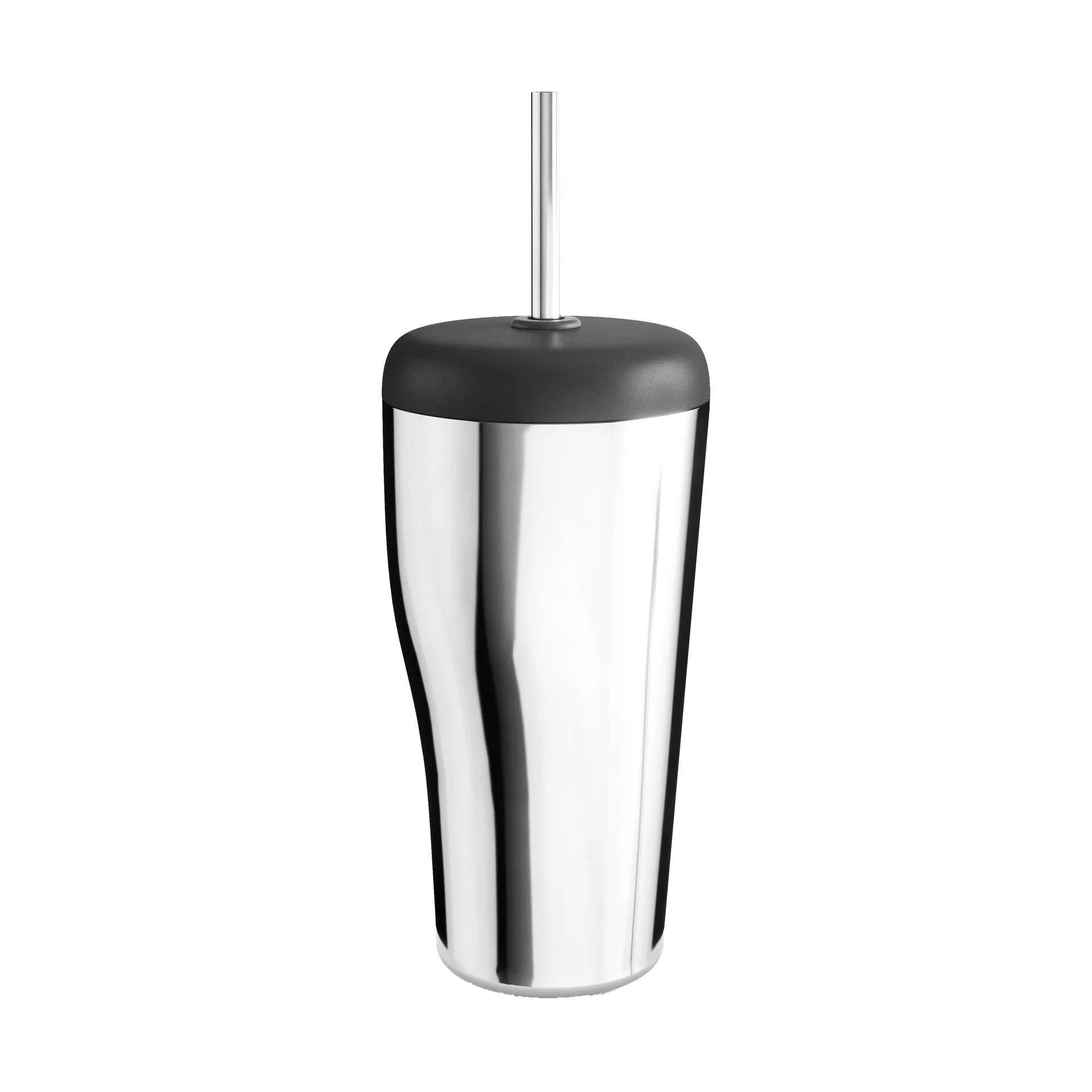 Sky termokopp med sugerør 40 cl., Rustfritt stål Georg Jensen