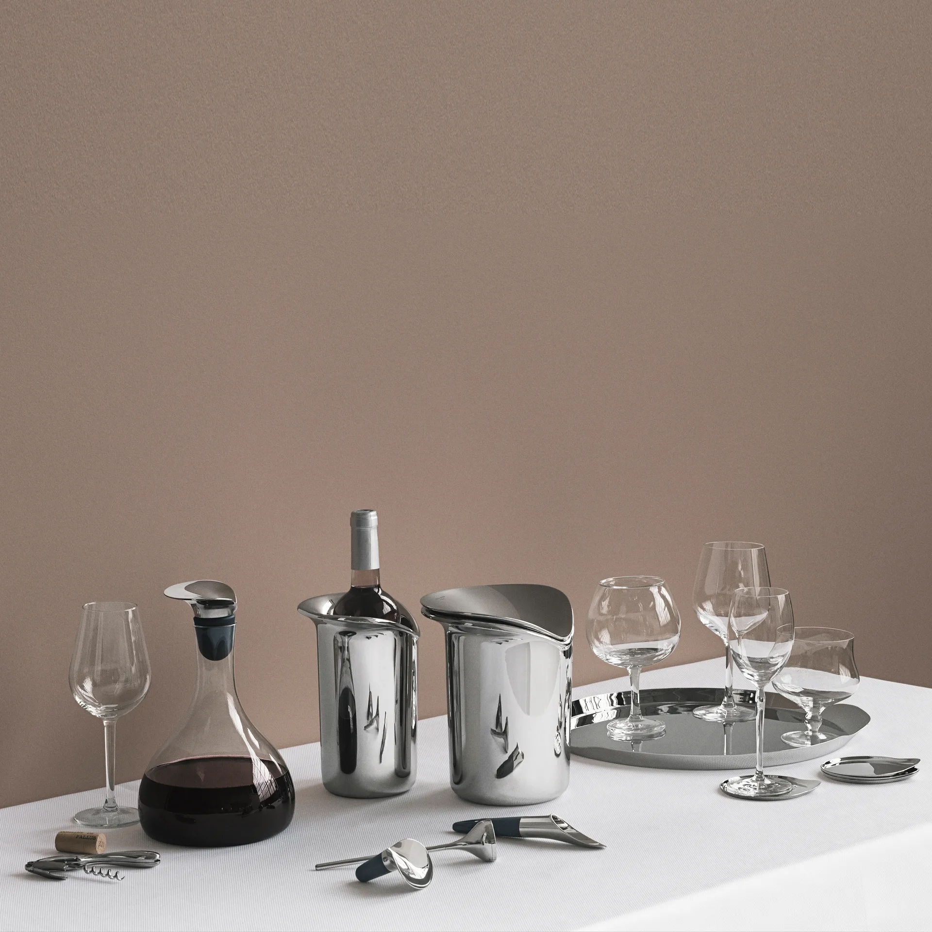 Wine ishink med tang, 21 cm Georg Jensen