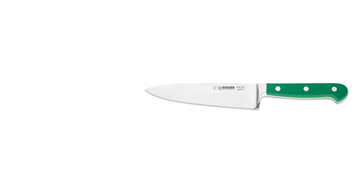 Giesser Geisser kokkekniv 15 cm Grønn