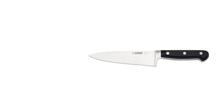 Geisser kokkekniv 15 cm, Svart Giesser