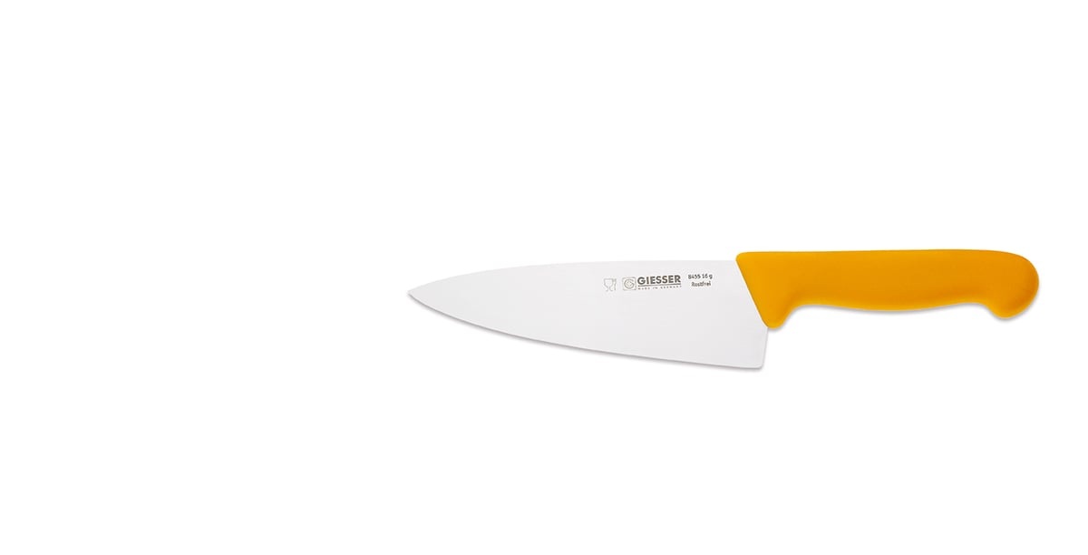 Giesser Geisser kokkekniv 16 cm Gul