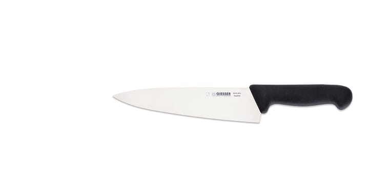 Geisser kokkekniv 20 cm, Svart Giesser