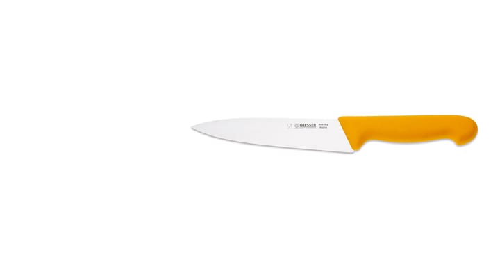 Geisser kokkekniv-allkniv 16 cm, Gul Giesser