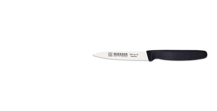 Giesser skallkniv 10 cm, Svart Giesser