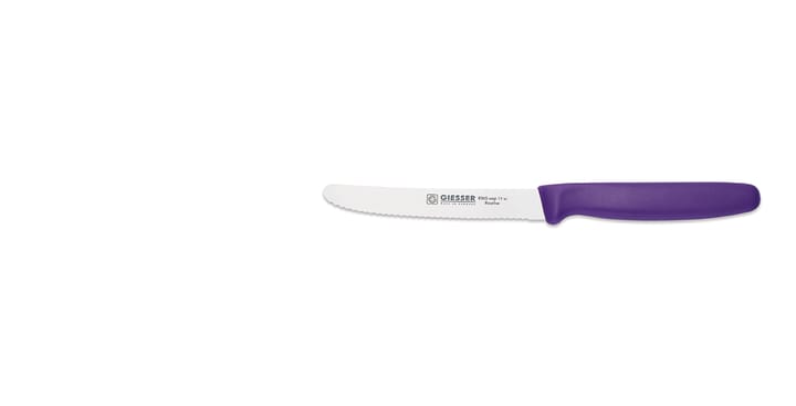 Giesser universalkniv med tagget egg, Purple Giesser
