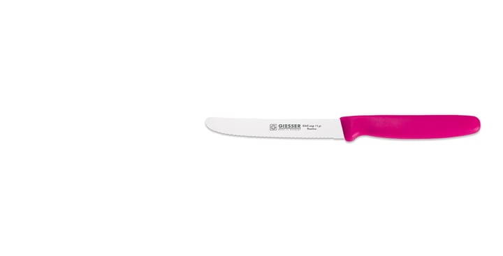 Giesser universalkniv med tagget egg, Rosa Giesser