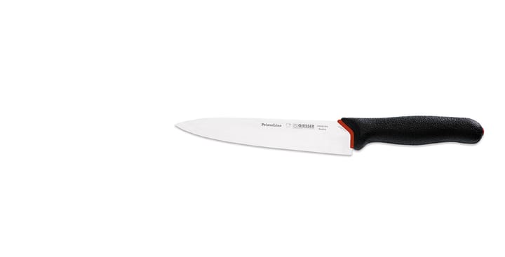 PrimeLine kokkekniv 18 cm, Svart Giesser