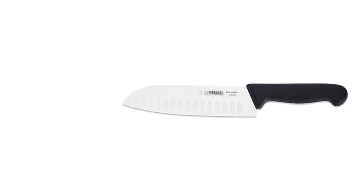 Santokukniv 18 cm, Svart Giesser
