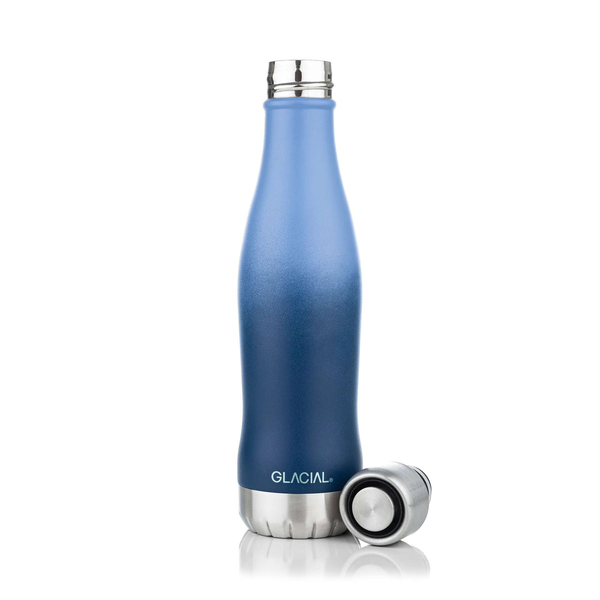 Glacial vannflaske active 400 ml, Blue fade Glacial