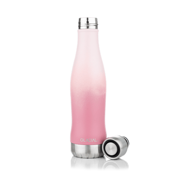 Glacial vannflaske active 400 ml - Pink fade - Glacial