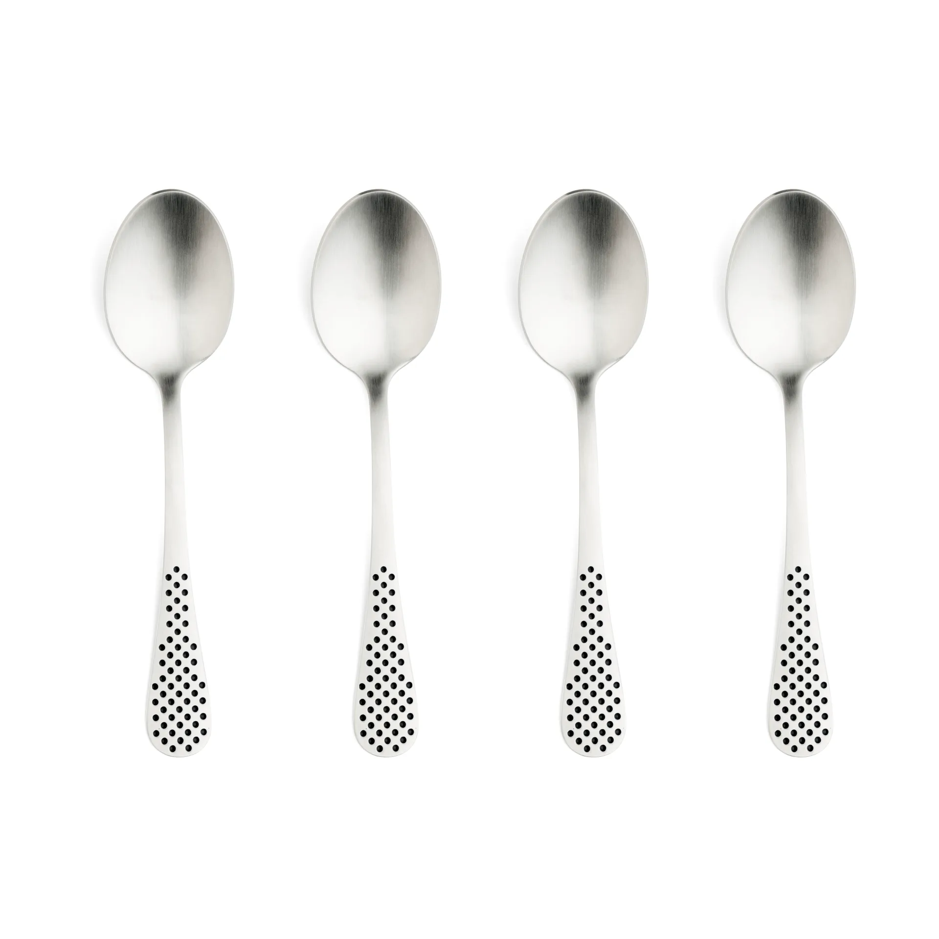 Classic kaffeskje, Rustfritt stål, 12,5 cm, 4-pakning Global