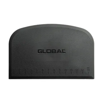 Global Classic benkeskrape - Grå, 15x9,8 cm - Global