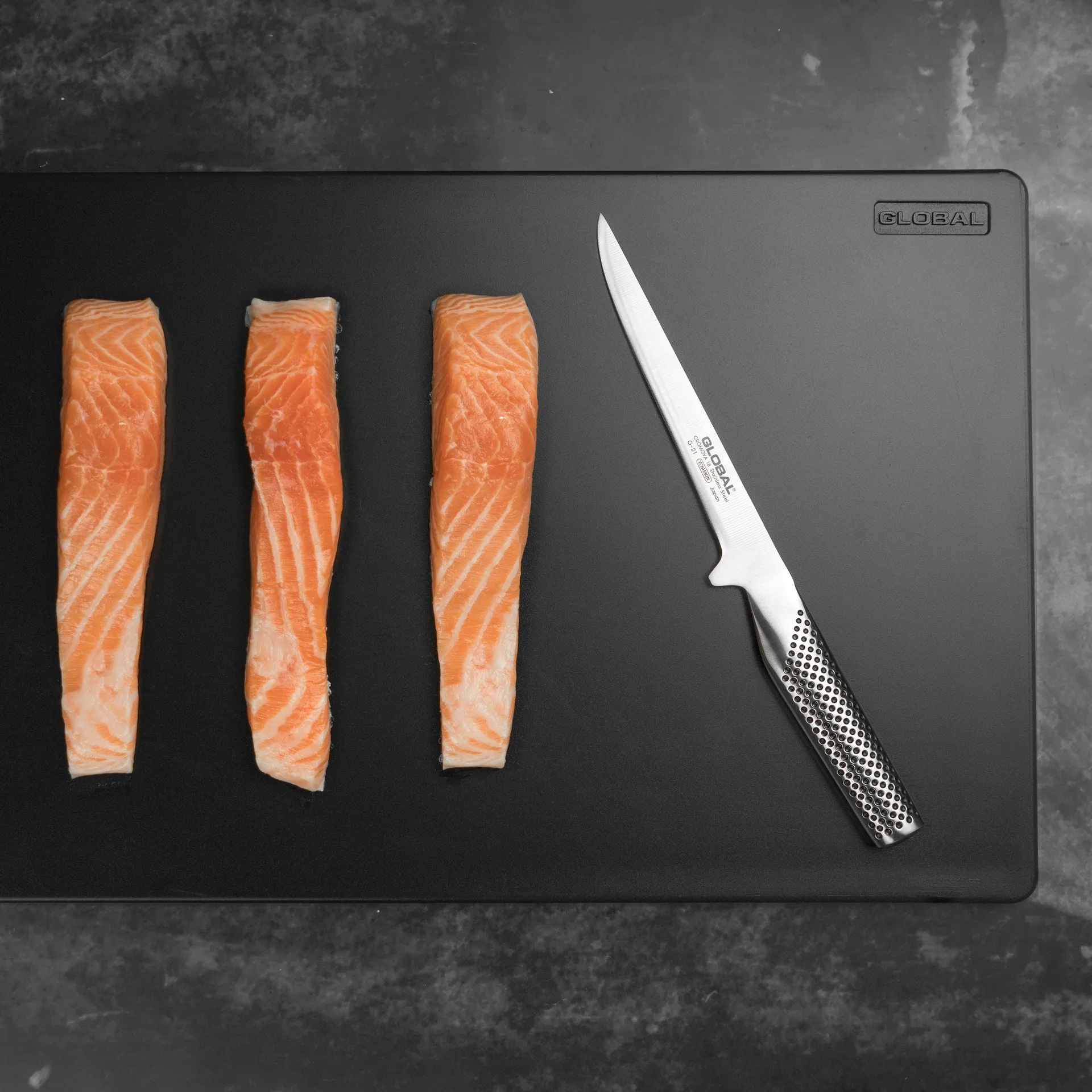 Global G-1010 skjærefjøl 30,5 x 53 cm, Svart Global