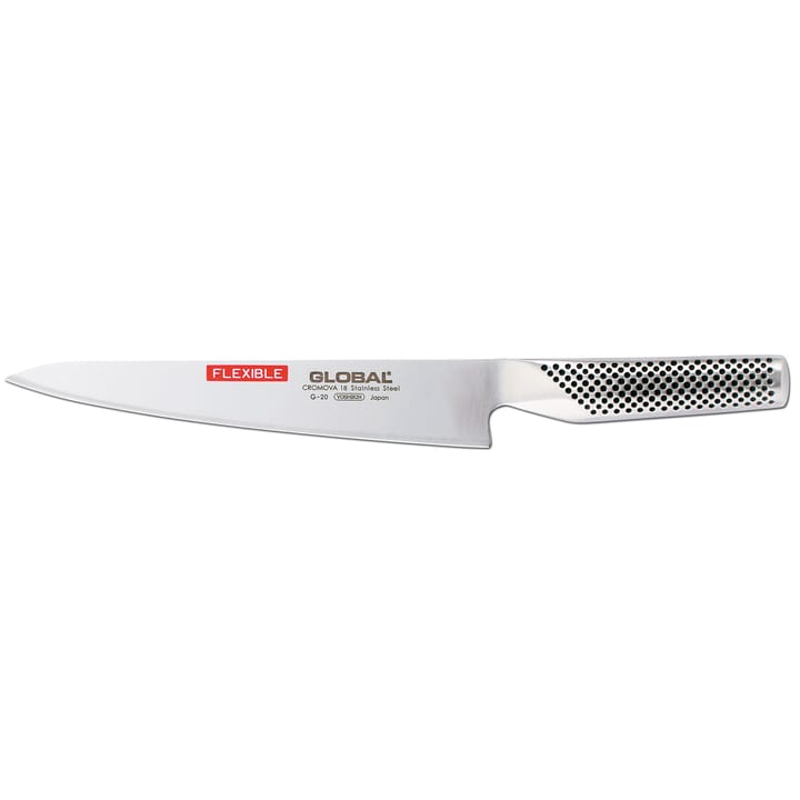 Global G-20 bred filetkniv 21 cm fleksibel - rustfritt stål - Global