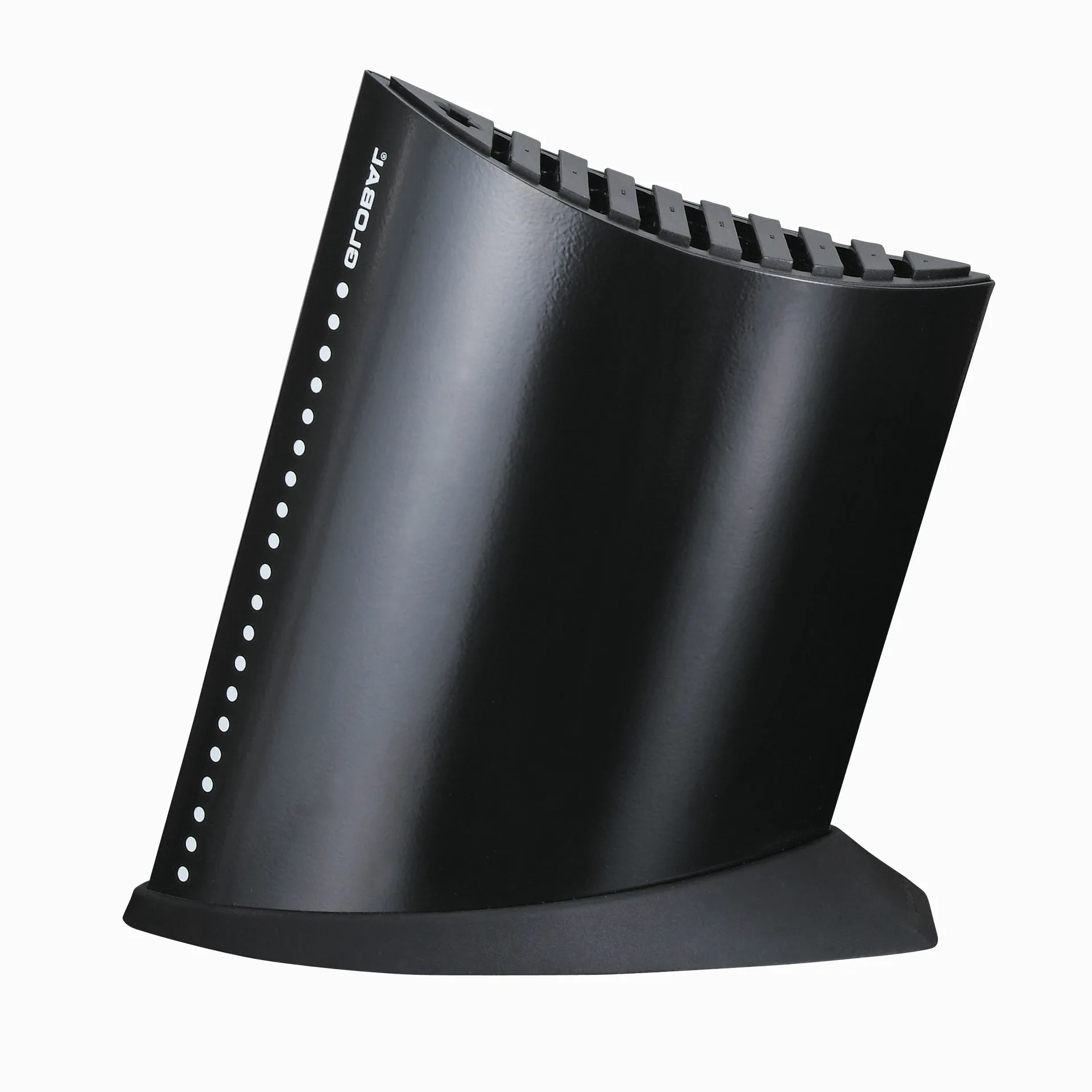 Global GKB-52 knivblokk 9+1, svart Global