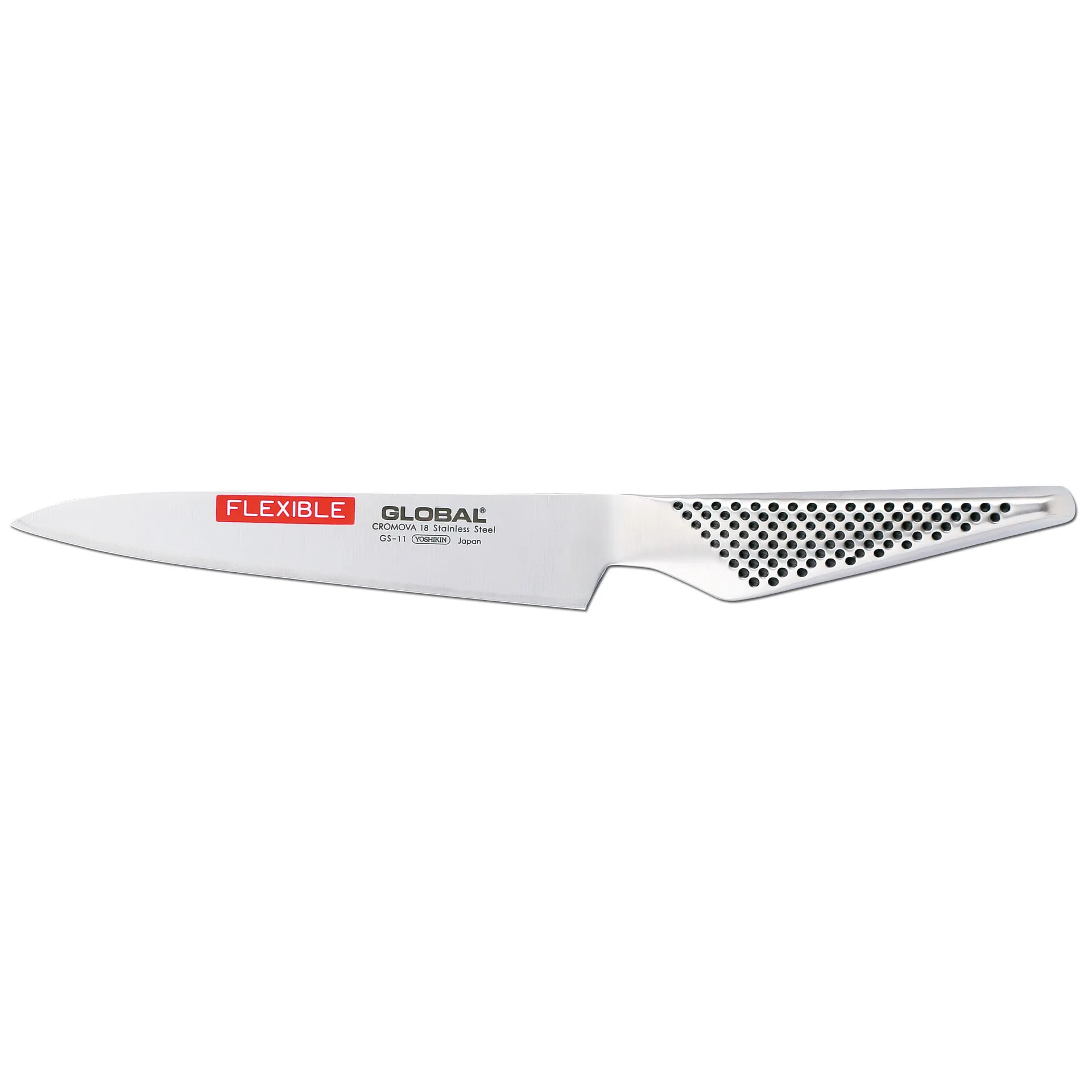 Global GS-11 allkniv 15 cm fleksibel, rustfritt stål Global