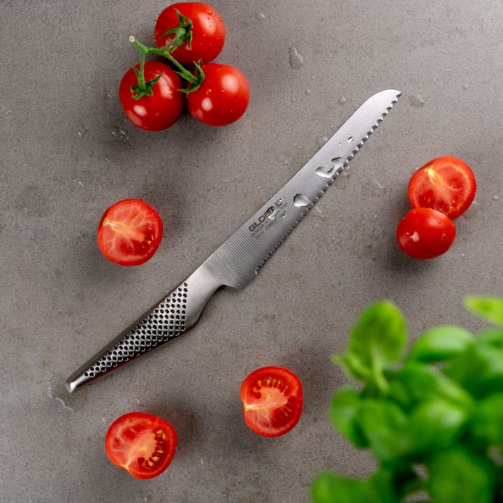 Global GS-61R brødkniv 16 cm tagget, rustfritt stål Global
