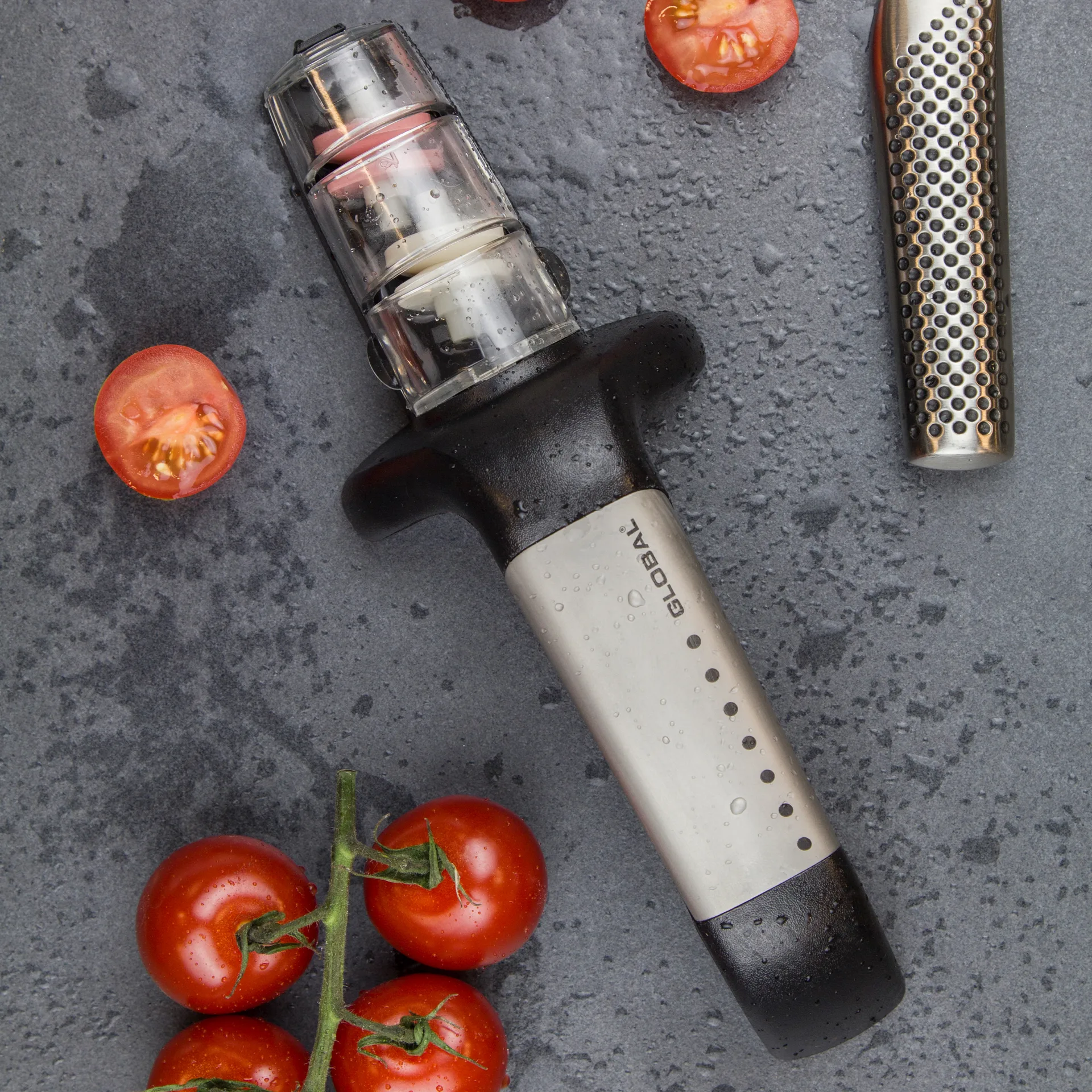 Global MinoSharp G-91/SB våtsliper, Svart Global