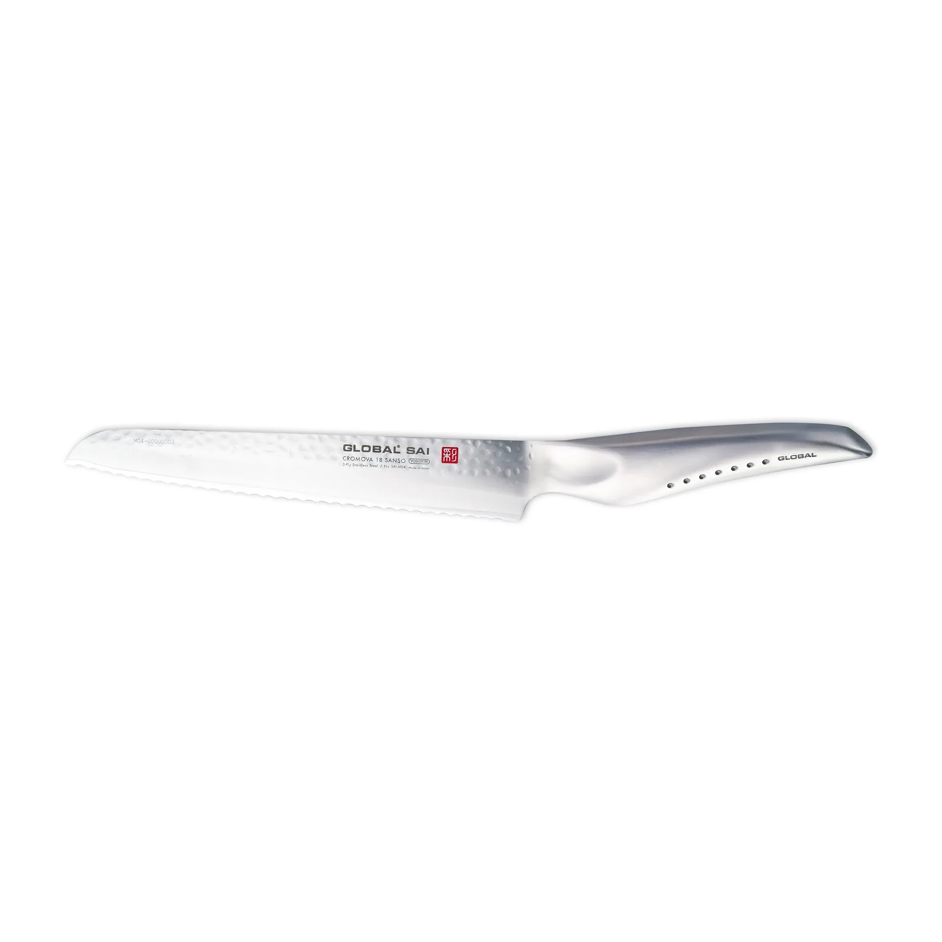Global SAI-M04 Brødkniv 17 cm, rustfritt stål Global