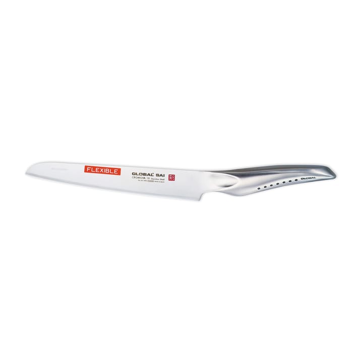 Global SAI-M05 Universalkniv fleksibel, enkelstål 17 cm, Rustfritt stål Global