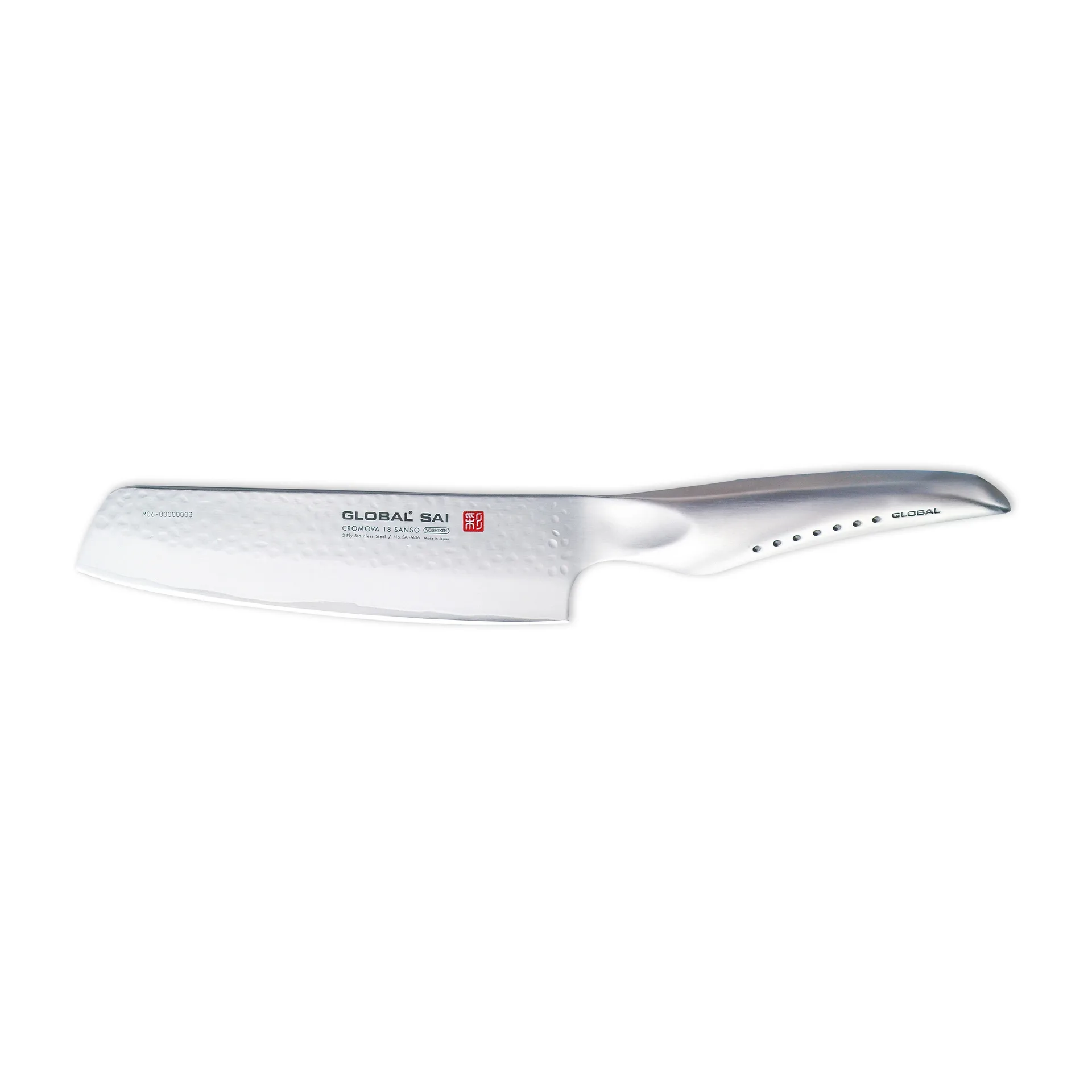 Global SAI-M06 Grønnsakshakke 15 cm, rustfritt stål Global