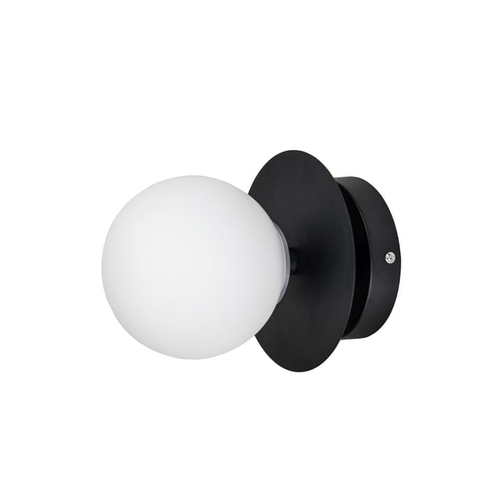 Art Deco IP44 vegglampe - Hvit/sort - Globen Lighting