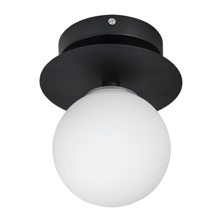 Art Deco IP44 vegglampe, Sort-hvit Globen Lighting