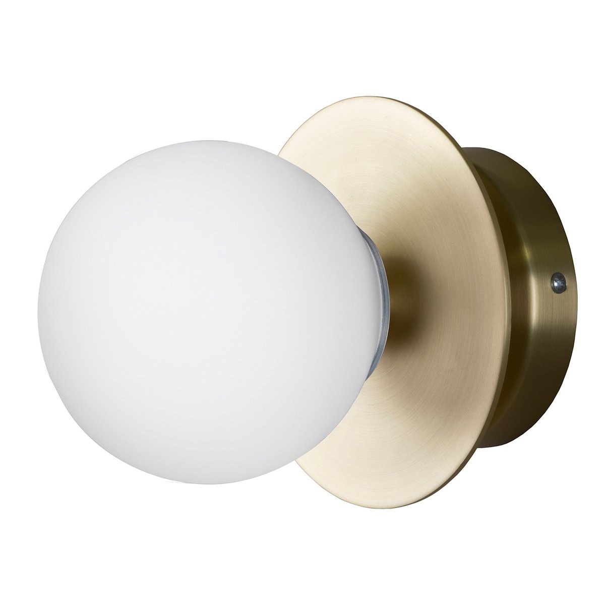 Globen Lighting - Art Deco Væg-/Taklampe IP44 Brushed Brass