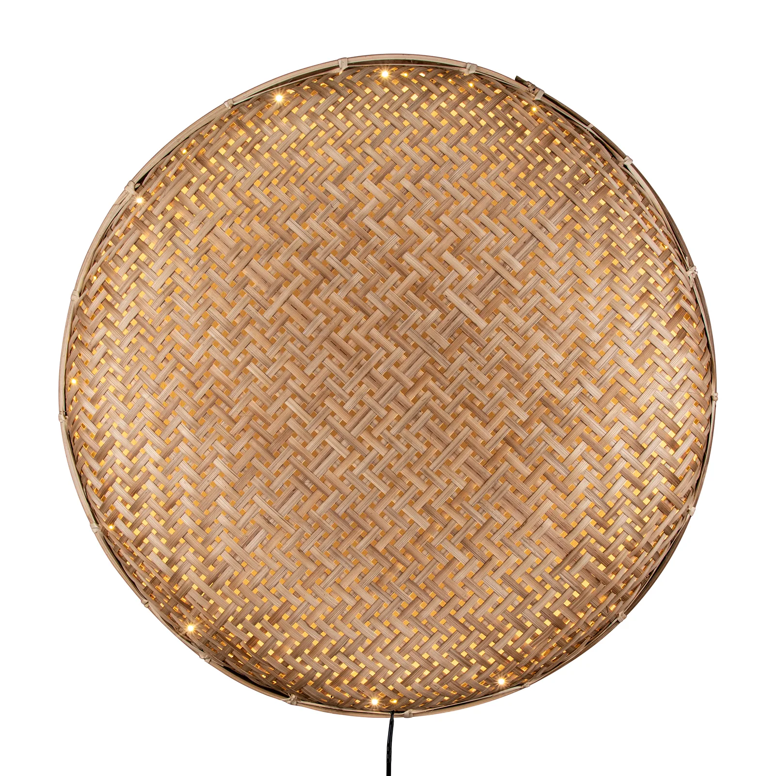 Aruba vegglampe Ø50 cm, Natur Globen Lighting