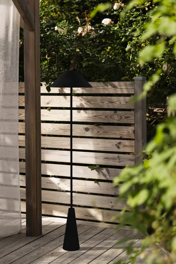 Cannes portabel gulvlampe - Svart - Globen Lighting