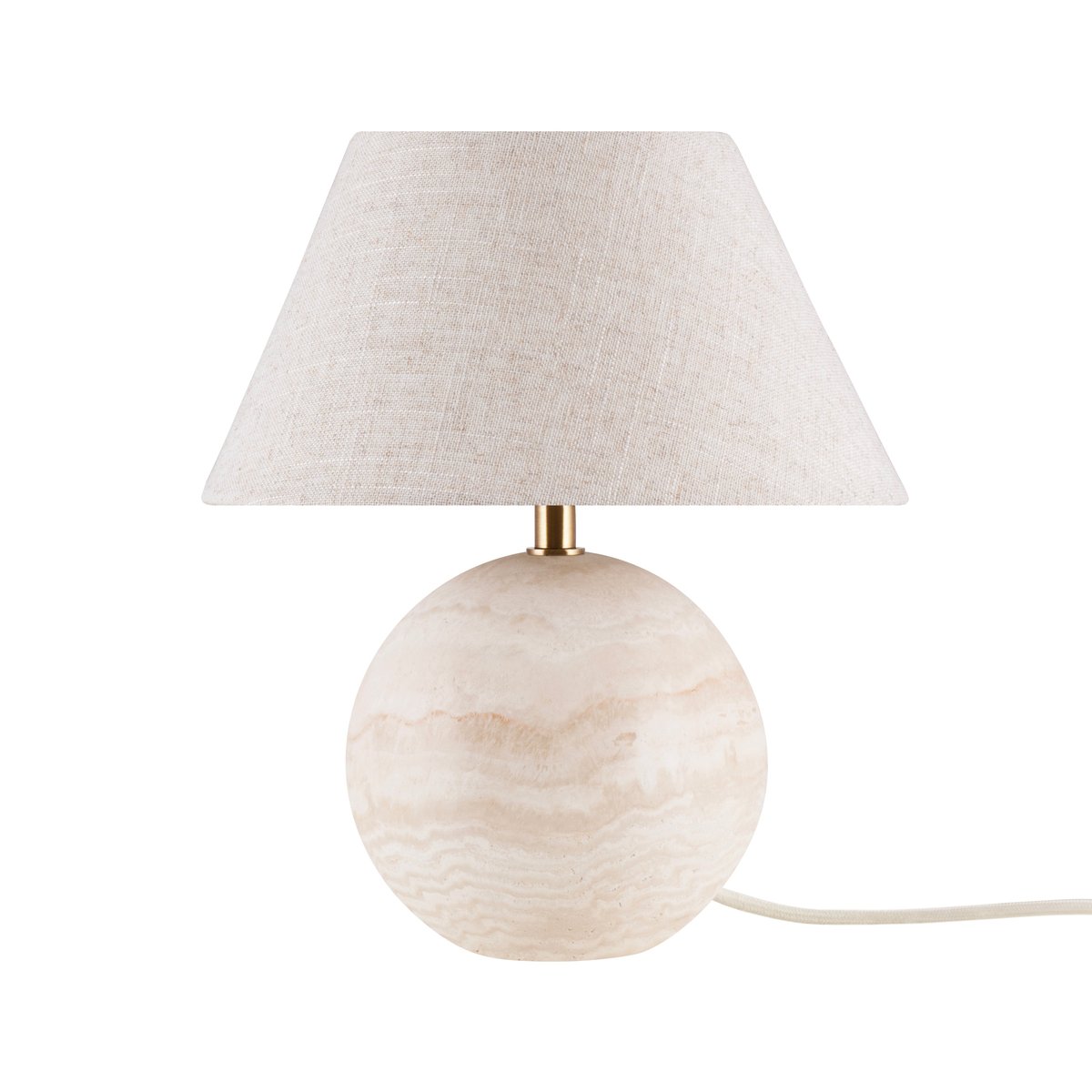 Globen Lighting - Castello 24 Bordlampe Travertine