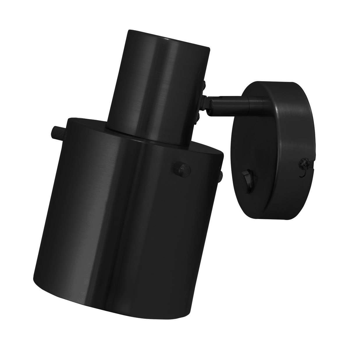 Globen Lighting Clark 1 vegglampe Svart