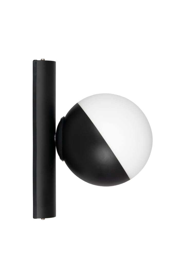 Contur vegglampe Ø15 cm, Sort-hvit Globen Lighting