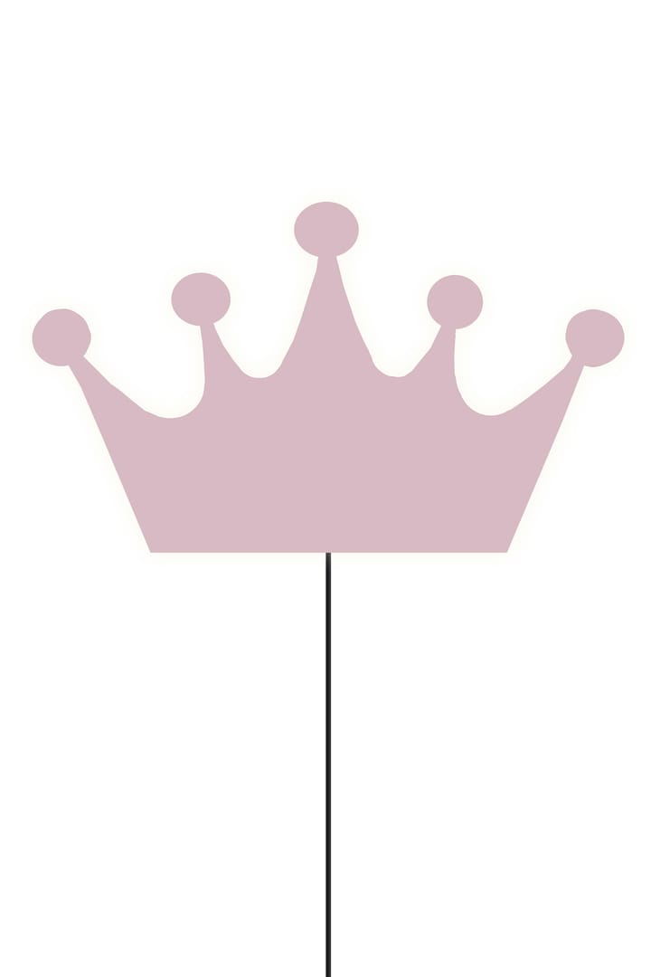 Crown vegglampe, Rosa Globen Lighting