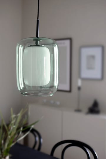 Cuboza pendel Ø 20 cm - Grønn-hvit - Globen Lighting