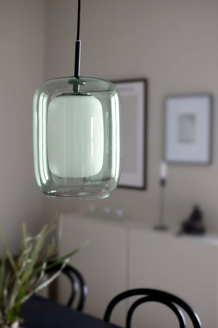 Cuboza pendel Ø 20 cm, Grønn-hvit Globen Lighting