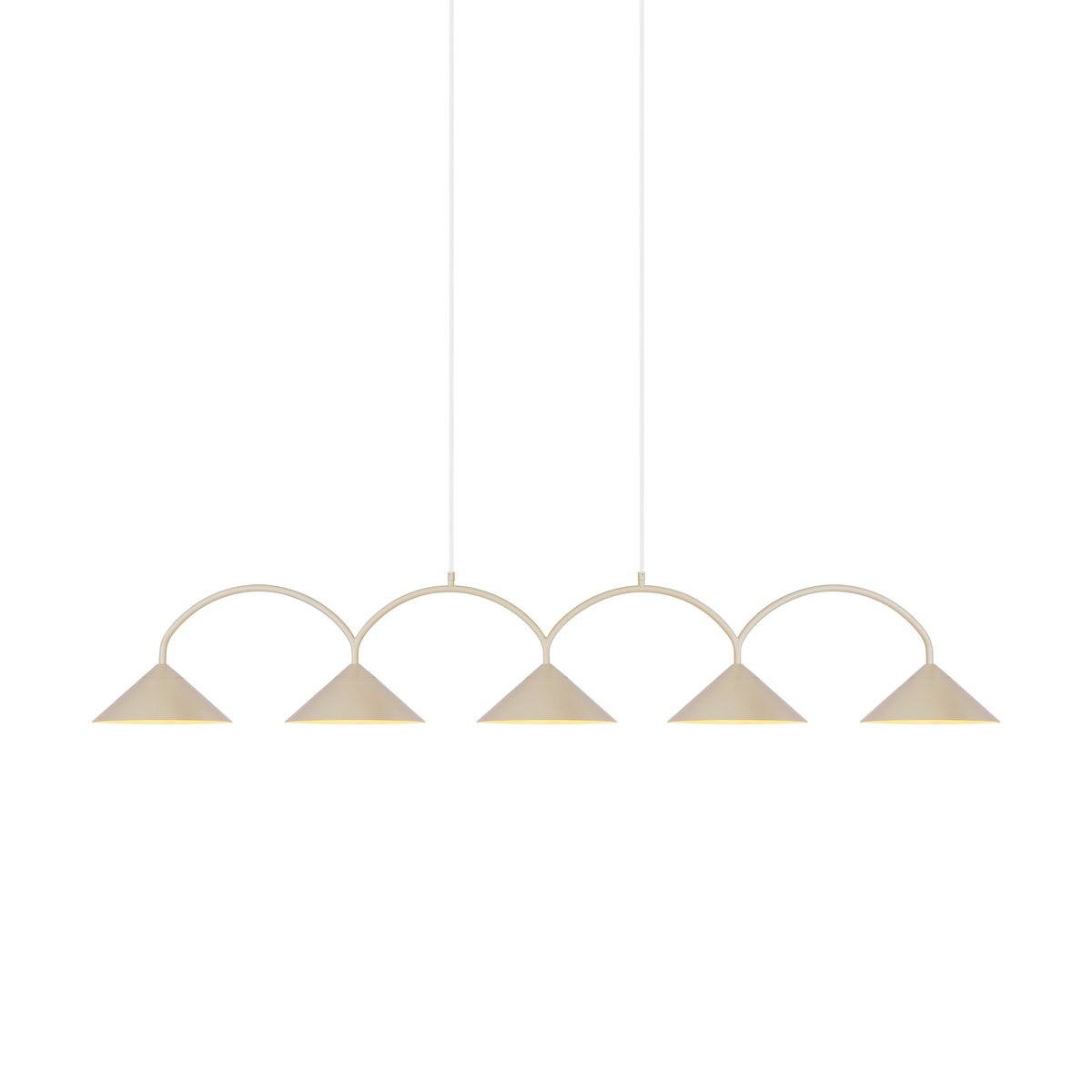 Curve pendel 5 Beige