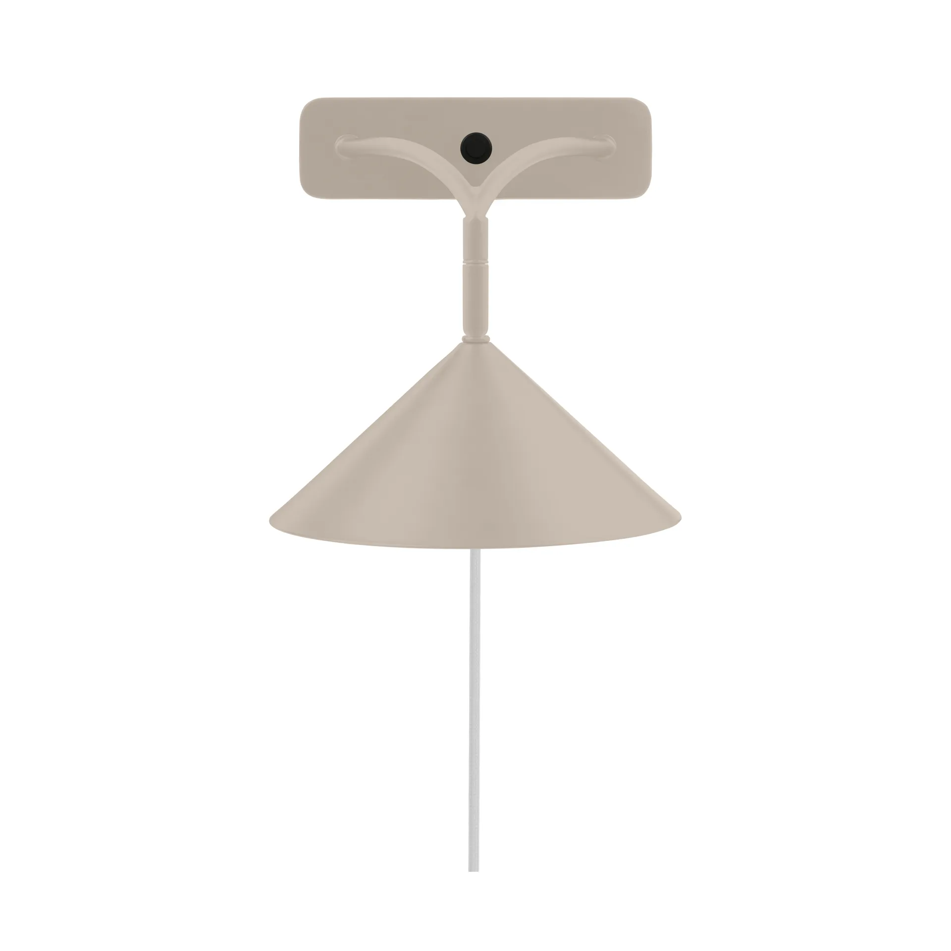 Curve vegglampe, Beige Globen Lighting