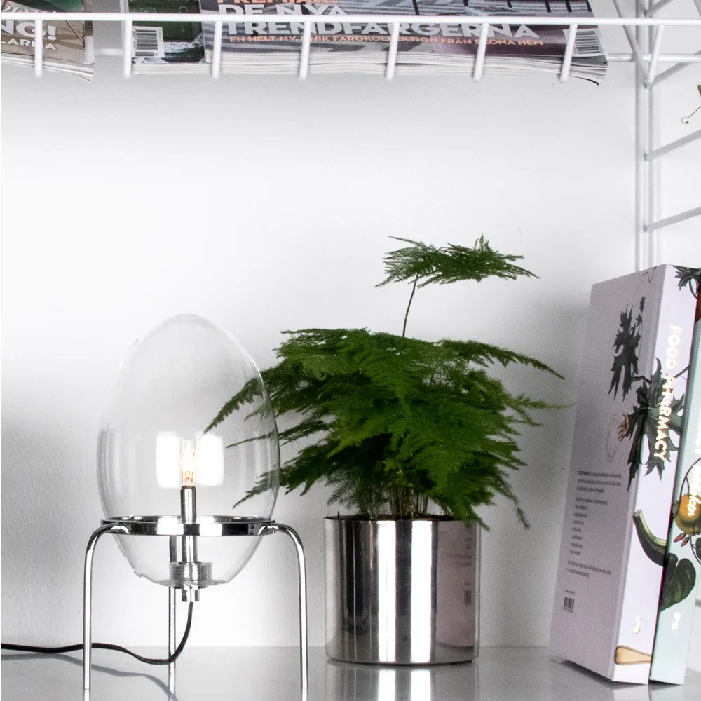 Drops bordlampe, Sort klar Globen Lighting