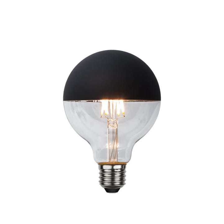 Glob LED lyspære - klar, toppforseglet sort, e27, 2,8 W e27, 4 W - Globen Lighting
