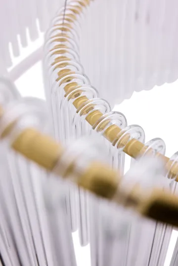 Hook 60 pendel - Klar-børstet messing - Globen Lighting