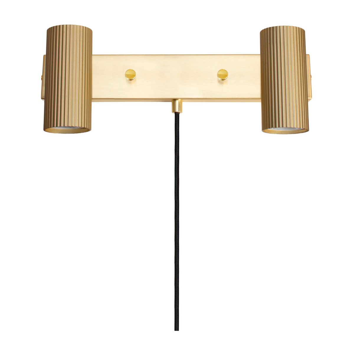 Globen Lighting - Hubble 2 Vegglampe Brushed Brass