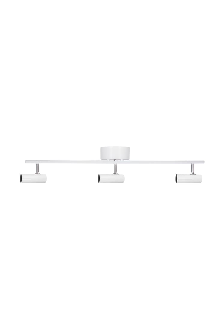 Hubble 3 Long plafond, Hvit-krom Globen Lighting